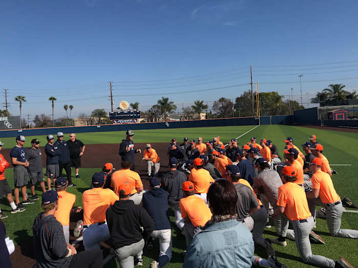 OCC's baseball team addresses the death of coach John Altobelli